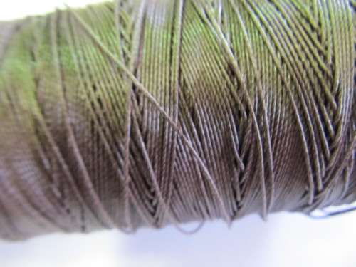 Stringing Material Wax Thread Dark Brown 0.6mm