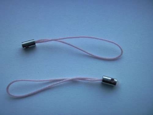 Cellphone Straps, Pink, 5pc
