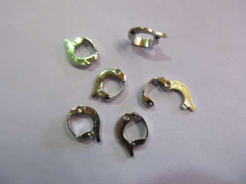 Findings Pendant Bails Metal Nickel 13mm