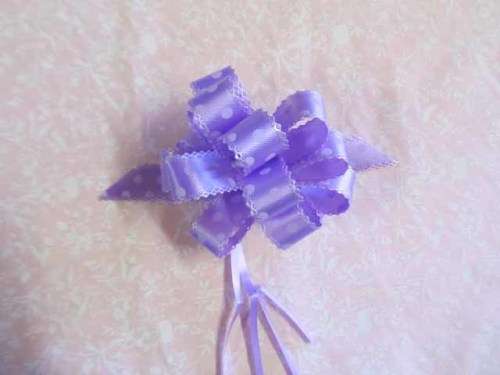 Ribbon And Lace, Ribbon Bow, Purple