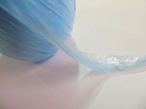 Ribbon And Lace, Paper Ribbon, Blue, ±5mm Wide, 3 Meter Length