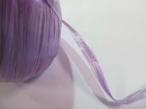Ribbon And Lace, Paper Ribbon, Purple, ±5mm Wide, 3 Meter Length