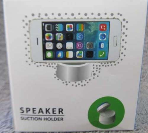 Speaker Suction Holder, 72 x 72 x 60mm, 95dB, Output 3W, Support A2DP AVRCP Headset Handsfree Profil