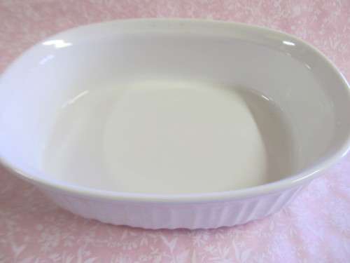 Baking Dish, Corningware ®, Microwave & Oven Proof, Oval, French White, 270mm x 210mm x 70mm, 2.3L