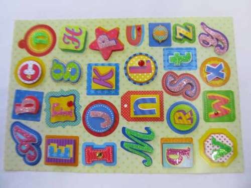 Scrapbooking and Card Making, Letters and Numbers, 3D, 20mm, 26pc