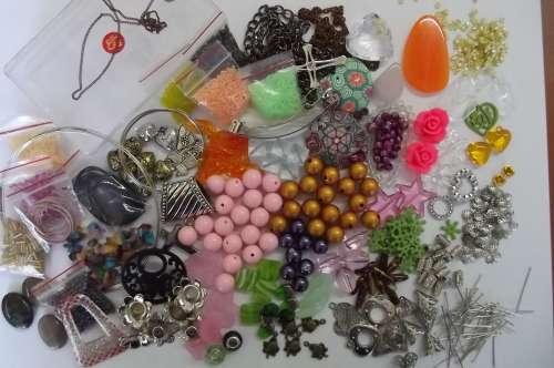 Beading & Jewellery Making, Beading Kit, See Description and Photos Bellow, Weight 540gr