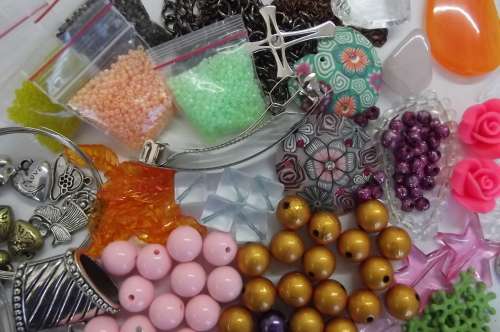 Beading & Jewellery Making, Beading Kit, See Description and Photos Bellow, Weight 540gr