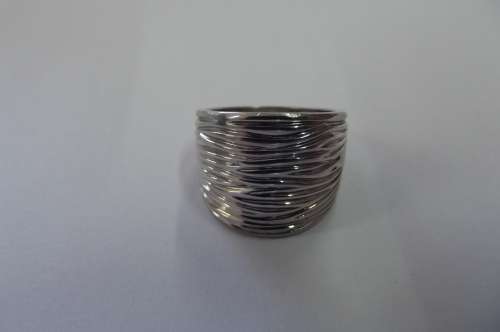 Fine Jewellery, Silver 925 Ring, Top Size - 18,2mm, Ring Size - 18mm