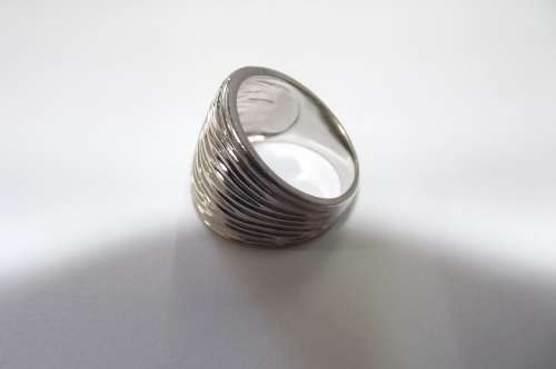 Fine Jewellery, Silver 925 Ring, Top Size - 18,2mm, Ring Size - 18mm