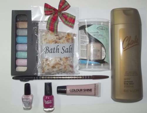 Makeup Set - Nail Polish, Eye Shadow, Lip Stick, Eye Liner, Lip Gloss, Ridge Filler, Body Lotion etc