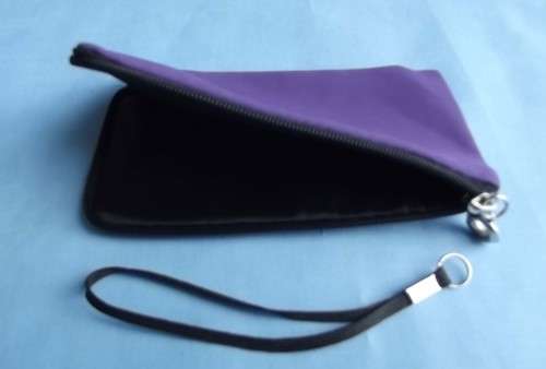 Pouch With Matching Carry Strap, 5 Colours To Choose From, Zip Lock, 125mm x 75mm
