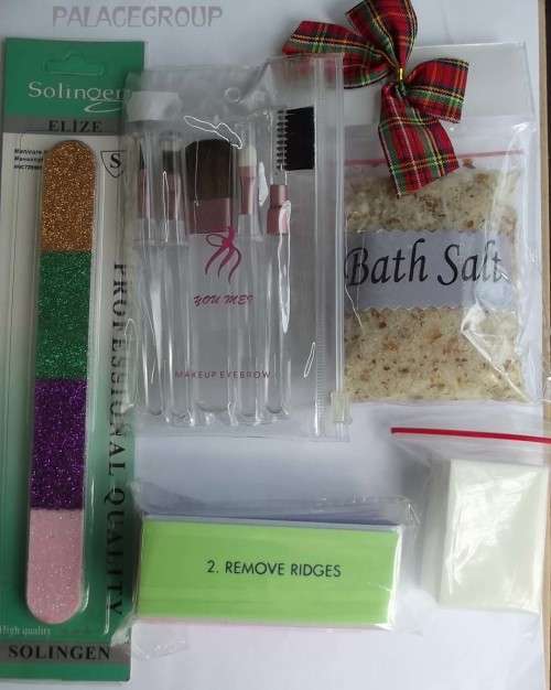 Makeup Set - Makeup Eyebrow, Eye Shadow, Lip Stick, Eye Liner, Lip Gloss, Blusher, 3D Nail Sticker..