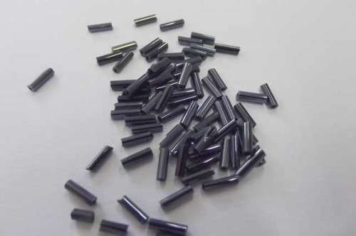 Glass Beads, Seedbeads, Bugle, Hermatite Colour, 11gr