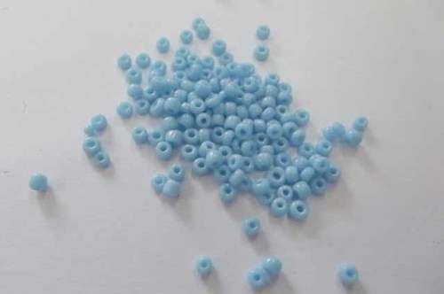 Glass Beads, Seedbeads, 8/0, Blue, 12gr