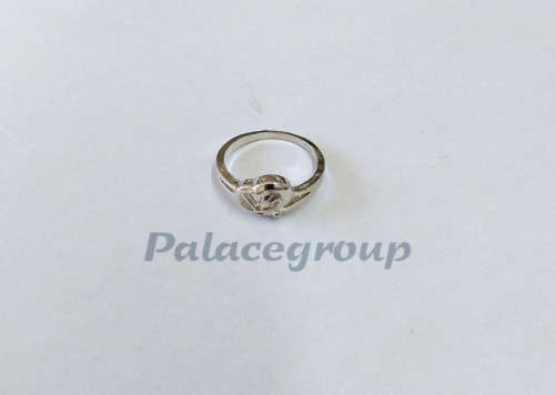 Fine Jewellery, Ring Silver 925, Heart Design, Size 17.35mm (Size - O)
