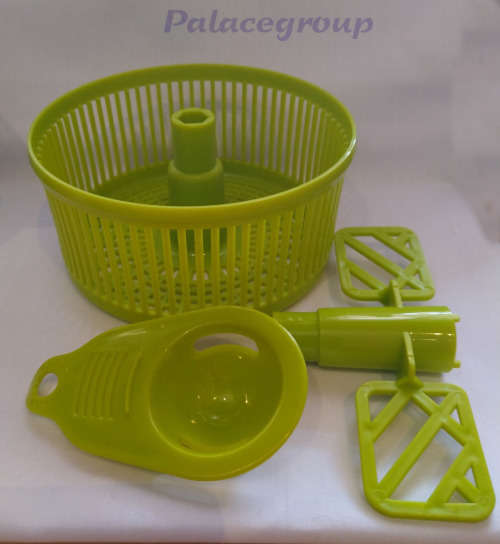 Salad Crank Spinner, Mixer, Slicer, Chopper, Manually Operated, As Per Photos