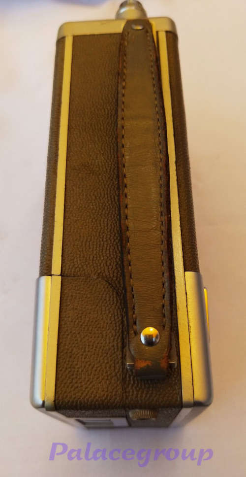 G.B.Bell & Howell Camera, 16mm, Leather Carry Case (Slightly Worn On Corners)