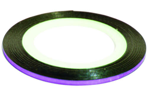 Nail Art Tape, 1mm Wide, 1 Roll, Purple