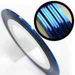 Nail Art Tape, 1mm Wide, 1 Roll, Turquoise