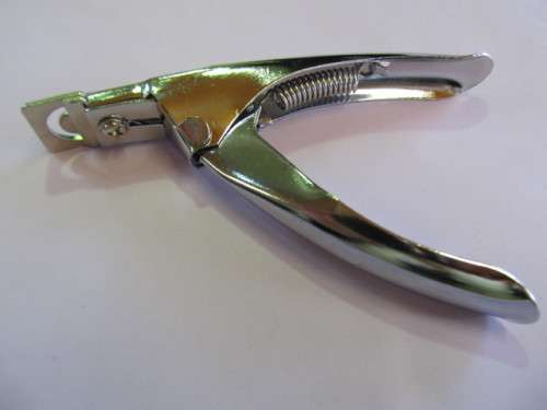 Acrylic Nail Cutter, Metal, 1pc