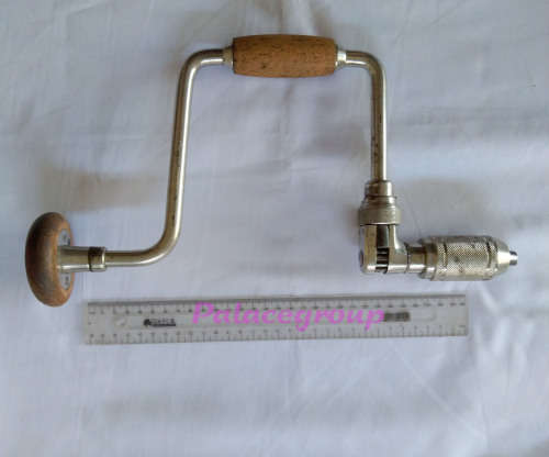 Vintage Stanley Hand Brace Drill No.78 - 12 In, In Very Good Condition, See Photos Below