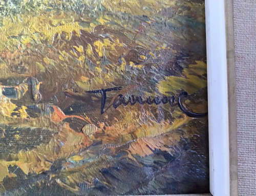 Original Oil Painting, Artist Signature, Grandma`s Clearance Sale, As Per Photos