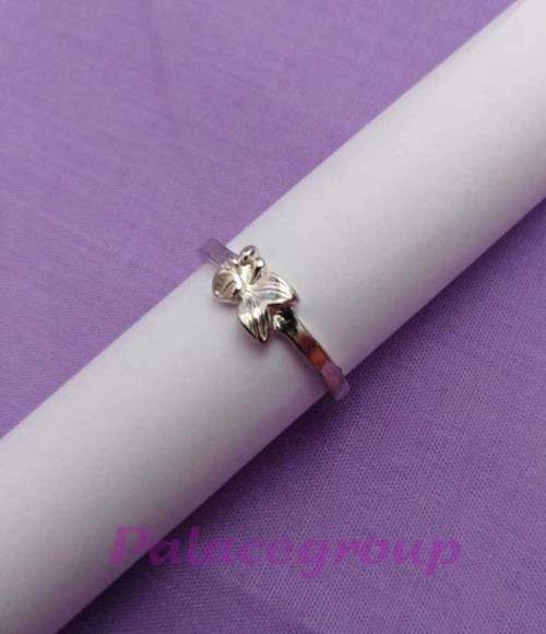 Silver Ring, Stamped 925, Bow Design, Top Size 6mm, Ring Size 17,75mm,