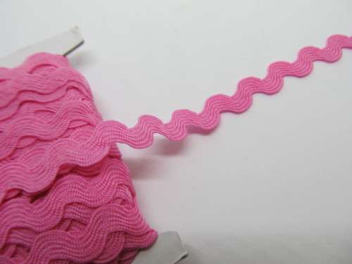 Zigzag Ribbon, Pink, 5mm, 50cm, 1pc