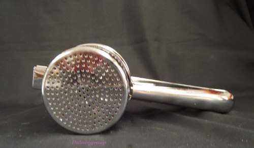 Vintage Potato Press, All Metal, Silver Colour, Good Working Order, See Photos ...