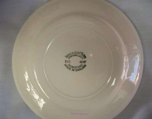 Vintage Original, Broadhurst Staffordshire Blue Willow English Ironstone Dinner Set