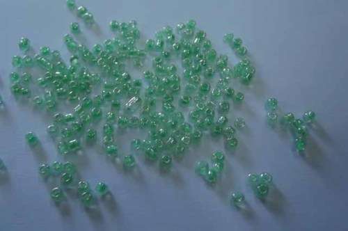 Beading Supplies, Seedbeads, Green, 12gr, 8/0