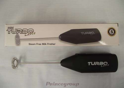 Steam Free Milk Frother, Cordless, Mini Turbo Latte, 2 x AA Batteries (Not Incl)Display Model