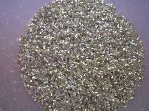 Findings, Crimp Bead, Small, Silver, ±20pc/1,25gr