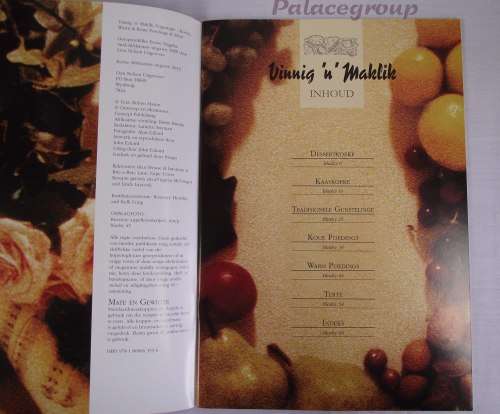 Vinnig `n` Maklik, Nageregte, Koeke, Warm & Koue Poedings & Meer, 78 Resepte, Sagte Band, 64bl