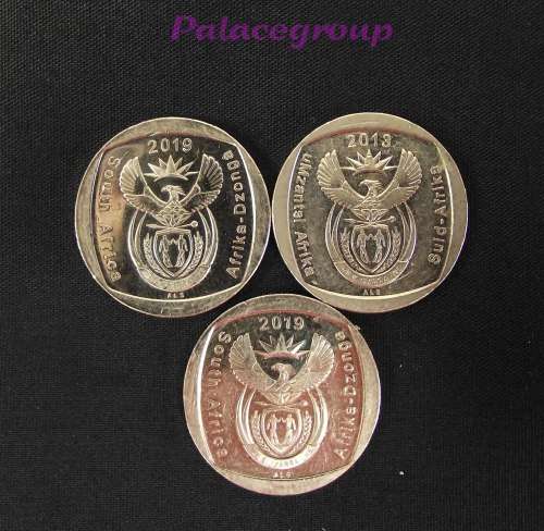 1 Lot R2 Coins - South Africa / Suid Afrika / Afrika Dzonga / uMzantsi  - 1994 - 2019 - As Per Scan