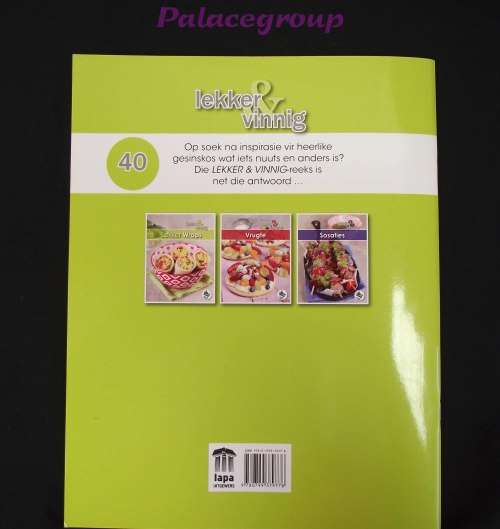 Lekker en Vinnig, Lekker Wraps, Volkleur, 20 Resepte, Sagte Band, 48bl