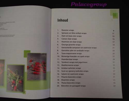 Lekker en Vinnig, Lekker Wraps, Volkleur, 20 Resepte, Sagte Band, 48bl