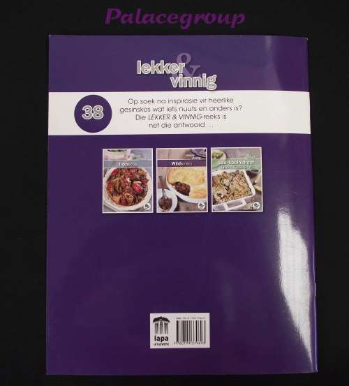 Lekker en Vinnig, Wildsvleis, Volkleur, 20 Resepte, Sagte Band, 48bl