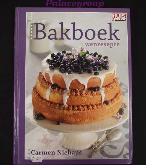Huisgenoot Wenresepte, Carmen Niehaus, Bakboek, Harde Band, +230 Resepte, 224bl