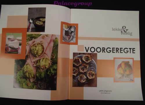 Lekker en Vinnig, Voorgeregte, Volkleur, 20 Resepte, Sagte Band, 48bl