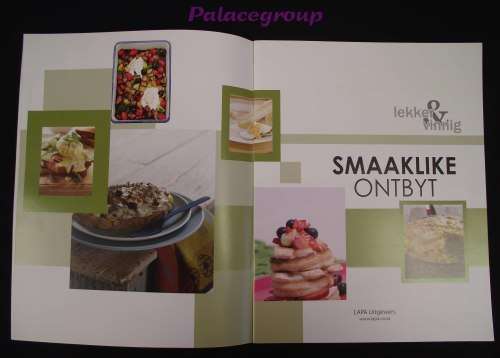 Lekker en Vinnig, Smaaklike Ontbyt, Volkleur, 20 Resepte, Sagte Band, 47bl