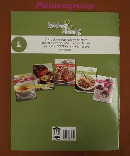 Lekker en Vinnig, Kerries, Volkleur, 20 Resepte, Sagte Band, 48bl