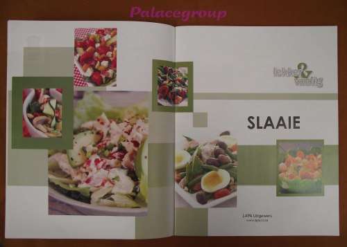 Lekker en Vinnig, Slaaie, Volkleur, 20 Resepte, Sagte Band, 48bl