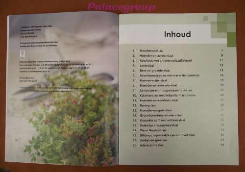 Lekker en Vinnig, Slaaie, Volkleur, 20 Resepte, Sagte Band, 48bl