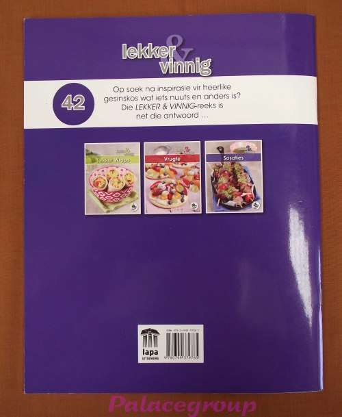 Lekker en Vinnig, Sosaties, Volkleur, 20 Resepte, Sagte Band, 48bl