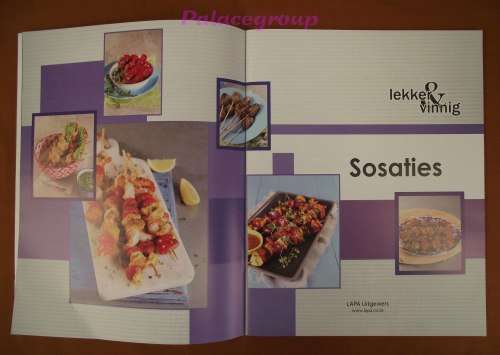 Lekker en Vinnig, Sosaties, Volkleur, 20 Resepte, Sagte Band, 48bl