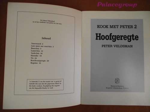 Kook Met Peter 2 - Hoofgeregte, Peter Veldsman, Volkleur, +67 Resepte, Sagte Band, 33bl, A4