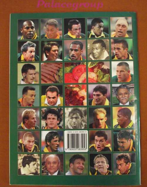 The Outdoor Cook Book Of Our Springbok Rugby Players 2001, Full Colour, 70 Rec, Paper Back, 64pg, A4