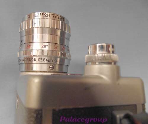 G.B.Bell & Howell Camera, 16mm, Leather Carry Case (Slightly Worn On Corners)