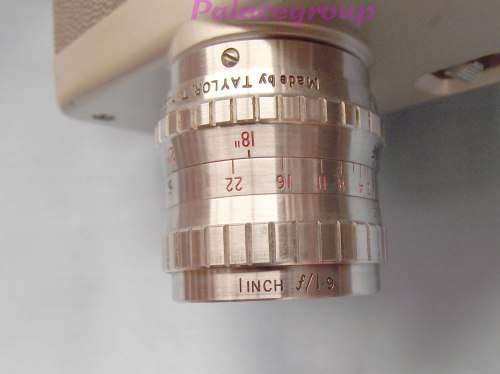 G.B.Bell & Howell Camera, 16mm, Leather Carry Case (Slightly Worn On Corners)